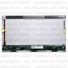 Матрица для ноутбука HP Pavilion G6-1155er (1366x768 HD) TN, 40pin, Глянцевая