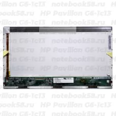 Матрица для ноутбука HP Pavilion G6-1c13 (1366x768 HD) TN, 40pin, Глянцевая