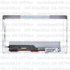 Матрица для ноутбука HP Pavilion G6-1076er (1366x768 HD) TN, 40pin, Глянцевая