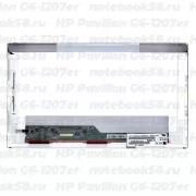 Матрица для ноутбука HP Pavilion G6-1207er (1366x768 HD) TN, 40pin, Глянцевая