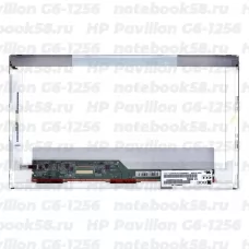 Матрица для ноутбука HP Pavilion G6-1256 (1366x768 HD) TN, 40pin, Глянцевая