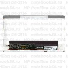 Матрица для ноутбука HP Pavilion G6-2114 (1366x768 HD) TN, 40pin, Матовая