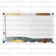 Матрица для ноутбука HP Pavilion DV6-3174er (1366x768 HD) TN, 40pin, Глянцевая