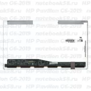 Матрица для ноутбука HP Pavilion G6-2019 (1366x768 HD) TN, 40pin, Глянцевая