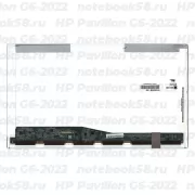 Матрица для ноутбука HP Pavilion G6-2022 (1366x768 HD) TN, 40pin, Глянцевая