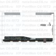 Матрица для ноутбука HP Pavilion G6-1072 (1366x768 HD) TN, 40pin, Глянцевая