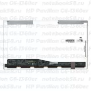 Матрица для ноутбука HP Pavilion G6-1360er (1366x768 HD) TN, 40pin, Глянцевая