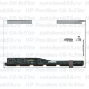 Матрица для ноутбука HP Pavilion G6-1c51nr (1366x768 HD) TN, 40pin, Глянцевая