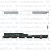 Матрица для ноутбука HP Pavilion G6-1d18 (1366x768 HD) TN, 40pin, Глянцевая