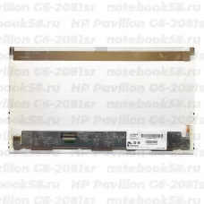 Матрица для ноутбука HP Pavilion G6-2081sr (1366x768 HD) TN, 40pin, Матовая