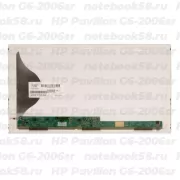 Матрица для ноутбука HP Pavilion G6-2006sr (1366x768 HD) TN, 40pin, Матовая