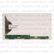 Матрица для ноутбука HP Pavilion G6-2016 (1366x768 HD) TN, 40pin, Матовая