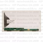 Матрица для ноутбука HP Pavilion G6-2018 (1366x768 HD) TN, 40pin, Матовая