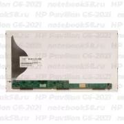 Матрица для ноутбука HP Pavilion G6-2021 (1366x768 HD) TN, 40pin, Матовая