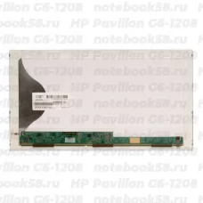 Матрица для ноутбука HP Pavilion G6-1208 (1366x768 HD) TN, 40pin, Матовая