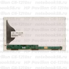 Матрица для ноутбука HP Pavilion G6-1210sr (1366x768 HD) TN, 40pin, Матовая