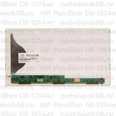 Матрица для ноутбука HP Pavilion G6-1214er (1366x768 HD) TN, 40pin, Матовая