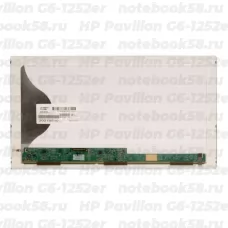 Матрица для ноутбука HP Pavilion G6-1252er (1366x768 HD) TN, 40pin, Матовая