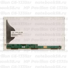 Матрица для ноутбука HP Pavilion G6-1335sr (1366x768 HD) TN, 40pin, Матовая