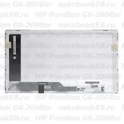 Матрица для ноутбука HP Pavilion G6-2008sr (1366x768 HD) TN, 40pin, Глянцевая