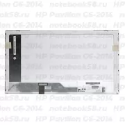 Матрица для ноутбука HP Pavilion G6-2014 (1366x768 HD) TN, 40pin, Глянцевая