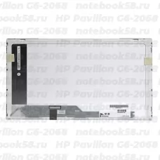 Матрица для ноутбука HP Pavilion G6-2068 (1366x768 HD) TN, 40pin, Глянцевая