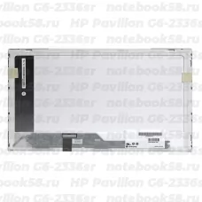 Матрица для ноутбука HP Pavilion G6-2336sr (1366x768 HD) TN, 40pin, Глянцевая