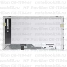 Матрица для ноутбука HP Pavilion G6-1104er (1366x768 HD) TN, 40pin, Глянцевая