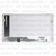 Матрица для ноутбука HP Pavilion G6-1190 (1366x768 HD) TN, 40pin, Глянцевая