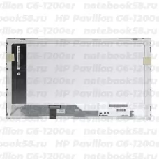 Матрица для ноутбука HP Pavilion G6-1200er (1366x768 HD) TN, 40pin, Глянцевая