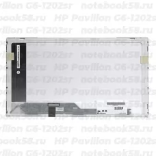 Матрица для ноутбука HP Pavilion G6-1202sr (1366x768 HD) TN, 40pin, Глянцевая