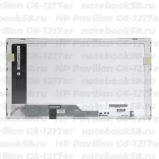 Матрица для ноутбука HP Pavilion G6-1217er (1366x768 HD) TN, 40pin, Глянцевая