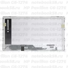 Матрица для ноутбука HP Pavilion G6-1276 (1366x768 HD) TN, 40pin, Глянцевая