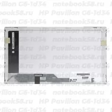 Матрица для ноутбука HP Pavilion G6-1d34 (1366x768 HD) TN, 40pin, Глянцевая