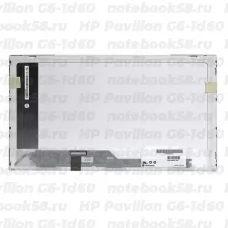 Матрица для ноутбука HP Pavilion G6-1d60 (1366x768 HD) TN, 40pin, Глянцевая