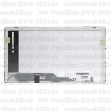 Матрица для ноутбука HP Pavilion DV6-3124er (1366x768 HD) TN, 40pin, Глянцевая