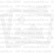 Матрица для ноутбука HP Pavilion G6z-2200 (1366x768 HD) TN, 40pin, Глянцевая
