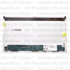 Матрица для ноутбука HP Pavilion G6-1206er (1366x768 HD) TN, 40pin, Матовая