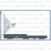 Матрица для ноутбука HP Pavilion G6-2115 (1366x768 HD) TN, 40pin, Матовая