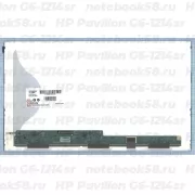 Матрица для ноутбука HP Pavilion G6-1214sr (1366x768 HD) TN, 40pin, Матовая