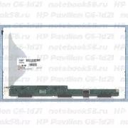 Матрица для ноутбука HP Pavilion G6-1d21 (1366x768 HD) TN, 40pin, Матовая