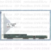 Матрица для ноутбука HP Pavilion DV6-3066 (1366x768 HD) TN, 40pin, Матовая