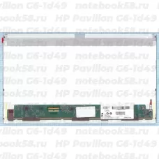 Матрица для ноутбука HP Pavilion G6-1d49 (1366x768 HD) TN, 40pin, Матовая