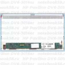 Матрица для ноутбука HP Pavilion DV6-3016er (1366x768 HD) TN, 40pin, Матовая