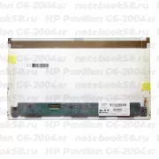 Матрица для ноутбука HP Pavilion G6-2004sr (1366x768 HD) TN, 40pin, Матовая