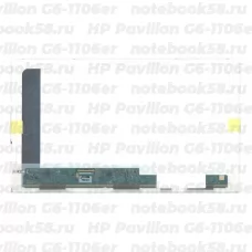 Матрица для ноутбука HP Pavilion G6-1106er (1366x768 HD) TN, 40pin, Матовая