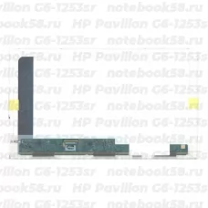 Матрица для ноутбука HP Pavilion G6-1253sr (1366x768 HD) TN, 40pin, Матовая