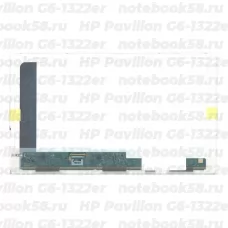 Матрица для ноутбука HP Pavilion G6-1322er (1366x768 HD) TN, 40pin, Матовая