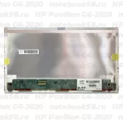 Матрица для ноутбука HP Pavilion G6-2020 (1366x768 HD) TN, 40pin, Матовая