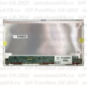 Матрица для ноутбука HP Pavilion G6-2021 (1366x768 HD) TN, 40pin, Матовая